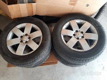 4 cerchi in lega con gomme per chevrolet captiva