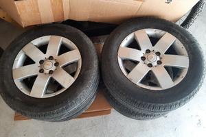 4 cerchi in lega con gomme per chevrolet captiva