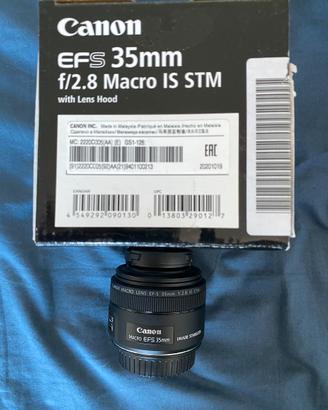 Canon EF-S Obiettivo 35 mm f/2.8 Macro IS STM