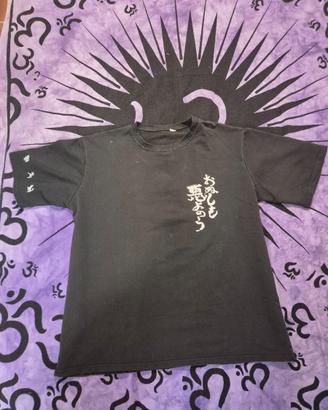 T-Shirt Uomo Taglia XL con scritta giapponese