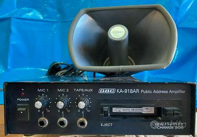 Amplificatore + altoparlante - gbc ka-918ar
