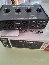 Scheda audio M-TRACK DUO