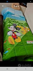 n.2 trapunte Mickey Mouse in puro cotone
