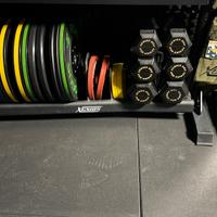 Carrello Portadischi palestra Xenios