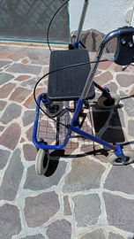 Deambulatore con freni