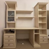 Scrivania+Libreria