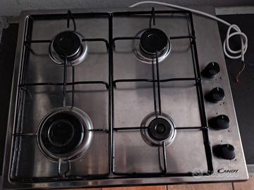 Candy Piano Cottura a Gas, 4 Fuochi, da Incasso.