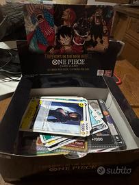 lotto da 100+ carte di one piece