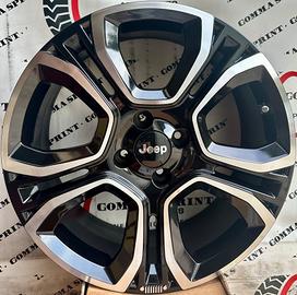 4 CERCHI IN LEGA ORIGINALI RAGGIO 18 JEEP AVENGER