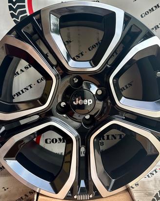 4 CERCHI IN LEGA ORIGINALI RAGGIO 18 JEEP AVENGER