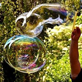 Bolle di sapone giganti animazione per feste