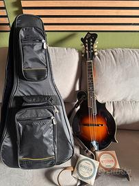 The Loar LM-520-VS F-Style – mandolino + RockBag