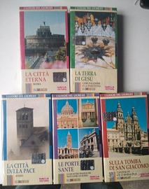 nuove ancora sigillate 5 VHS luoghi Giubileo