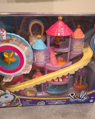 Polly Pocket Rainbow Funland Theme Park
