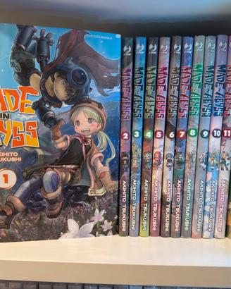 Made in Abyss 1-12 Sequenza Completa Manga Ita