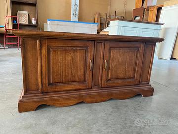Credenza porta tv in legno nuova