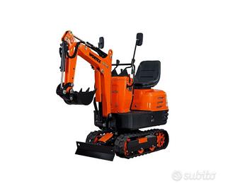 Mini escavatore Wortex Raptor 600 + Acc. Rastrello