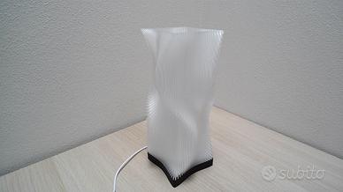 lampada moderna stampa 3D LED RGB cambia colori