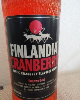 Vodka Finlandia cranberry vintage