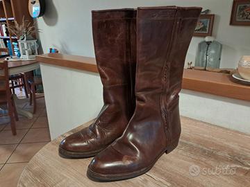 Stivali in pelle Alvarez numero 43