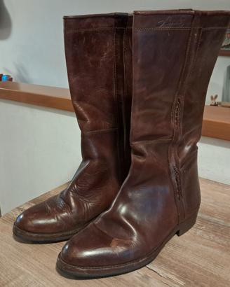 Stivali in pelle Alvarez numero 43