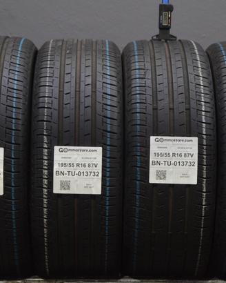 4 Pneumatici 195/55 R16 Bridgestone Ecopia Ep150