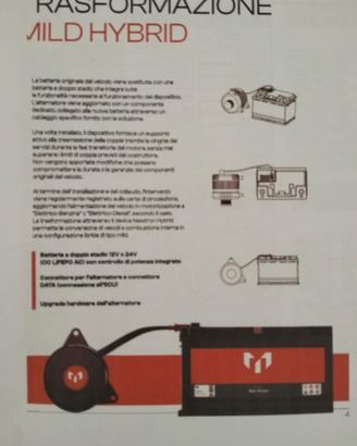 Kit trasformazione  ibrido