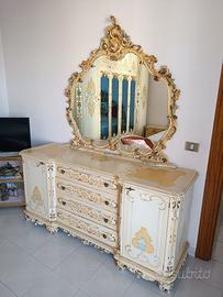 Stanza da letto stile veneziano barocco