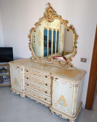 Stanza da letto stile veneziano barocco