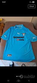 Maglia Lazio Puma 2001/02 L Lopez 7 Originale