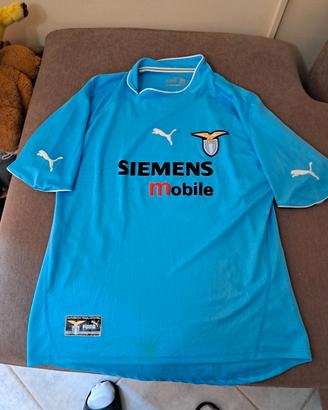 Maglia Lazio Puma 2001/02 L Lopez 7 Originale
