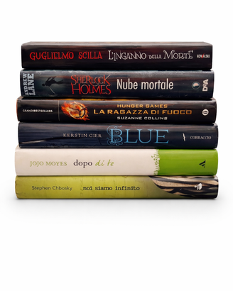 Mix di 6 libri di narrativa per ragazzi