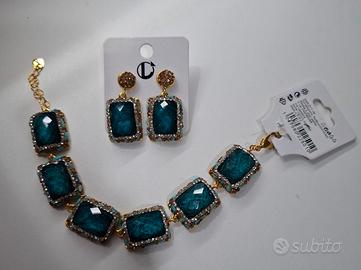 combo bracciale e orecchini 