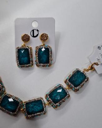 combo bracciale e orecchini 