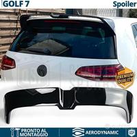 SPOILER Posteriore per VW GOLF 7 Alettone NERO L