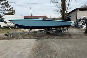 barca ,motore ,carrello 