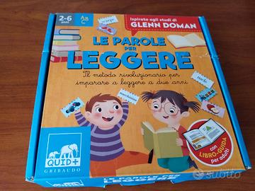 Attività per bambini - Le parole per leggere