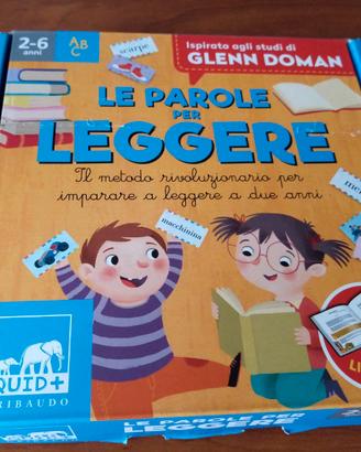 Attività per bambini - Le parole per leggere