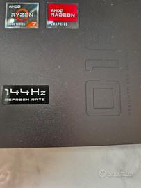 HP Omen - pc Gaming - amd 7- sceda video dedicata