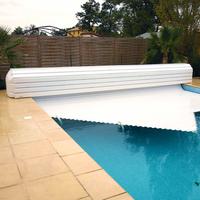 Copertura a tapparella per piscina elettrica 5x12