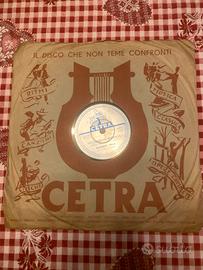Disco 78 giri Claudio Villa Cetra del 1957