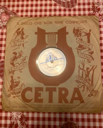 Disco 78 giri Claudio Villa Cetra del 1957