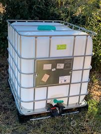 Cisterna per acqua potabile da 1000lt