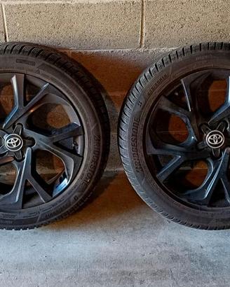 Cerchi Toyota C-HR R18 Bridgestone inverno 225/50