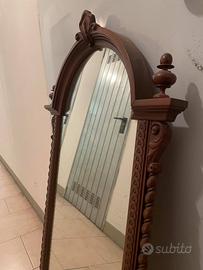 SPECCHIO in legno lavorato a mano