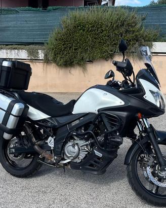 V-Strom 650 2012 Tris Givi Trekker Faretti LED