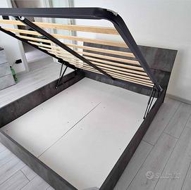 Letto contenitore matrimoniale