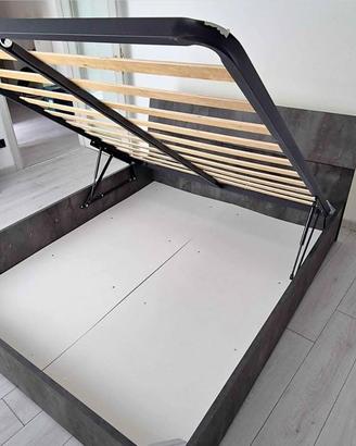 Letto contenitore matrimoniale