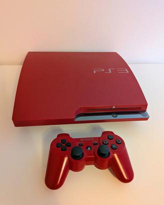 PS3 slim Rossa 320GB + Controller