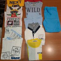 Abbigliamento primavera estate bambino.